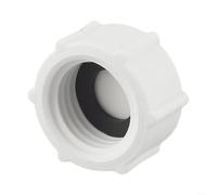 Bulevisiter Tappo valvola di scarico per piscina e anello di ricambio 11456 11385, per piscina Intex, connettore in plastica, per pompa filtro a sabbia piscina