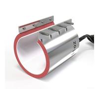 Bulevisiter Tazza in silicone per sublimazione, pressa di calore per macchina da stampa tazza, 255,1 g/311,8 g/340,2 g/481,9 g, tazze affusolate e dritte, compatibile con trasferimento termico (255,1