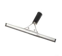 Bulevisiter Tergivetro per schermi doccia, piastrelle del bagno e - 25 cm/35 cm/40 cm/45 cm in acciaio inox con lama in gomma sostituibile, manico ergonomico (45 cm)