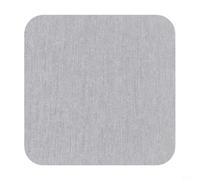 Bulevisiter Vassoio in pietra assorbente per lavello, in terra di diatomacea, tappetino scolapiatti per piano di lavoro della cucina, asciugatura rapida e facile da pulire, 8 x 8 cm, bianco (grigio)