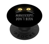 Bulgakov "I manoscritti non bruciano!" PopSockets PopGrip Adesivo
