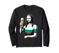 Bulgaria Beer Lover Pub Crawl Divertente bulgaro Maglia a Manica