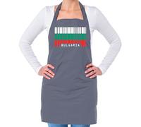 Bulgaria Codice a Barre Stile Bandiera - Unisex Adulti Grembiule - Sofia Viaggio