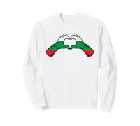 Bulgaria Flag Bulgarian Heart Felpa