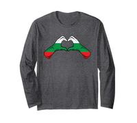 Bulgaria Flag Bulgarian Heart Maglia a Manica