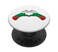 Bulgaria Flag Bulgarian Heart PopSockets PopGrip Adesivo