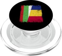 Bulgaria Romania Mezza bandiera Bulgaro Romanian Heritage PopSockets PopGrip per MagSafe