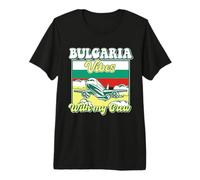 Bulgaria Vibes con Il Mio Equipaggio Viaggi Bulgaria Maglietta Premium