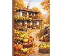 Bulgarian Folklore Countryside Journal Autumn Edition: A Lined Notebook Inspired by Bulgarian Heritage, Folk Art & Traditional Village Life