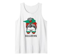 Bulgarian Girl Bulgarian Heritage Bulgaria Flag Canotta