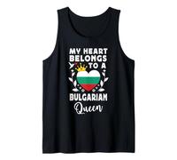 Bulgarian Queen Bulgarian Wife Girlfriend Bulgaria Flag Canotta