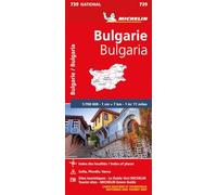 Bulgarie 1:700.000: Strassen- und Tourismuskarte