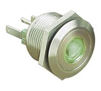 Pulsante antivandalo 24 v/dc 0.05 a 1x off / on bulgin mpi001/28/gn ip66