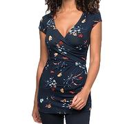 Buliezy Camicetta Premaman per Allattamento, Maglietta per Allattamento al Seno, Scollo a V, Maniche Corte, Maniche Corte, Top Maglia da Allattamento(S-XXL Stock)