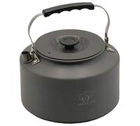 Bulin Bollitore da Campeggio - bollitore leggerissimo da 2,2 L in Alluminio anodizzato per Esterni, bollitore per casa, Campeggio, Trekking, Escursioni, Picnic, (Fondo Standard)