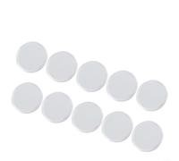 Bulk - 1020 capsule trasparenti per monete, 46 mm, in plastica, con 10 o 20 set di guarnizioni ad anello interno, per raccogliere e esporre monete (10 pezzi)