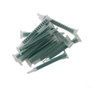 Bulk 50 punte di miscelazione statiche 2K con 16 nodi per miscelazione accurata di adesivi e sigillanti bicomponenti, compatibili con sistemi di miscelazione standard