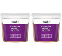 Bulk Burro di arachidi, croccante, 1 kg (Confezione da 2)