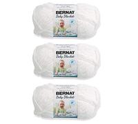 Bulk Buy: Bernat Baby Blanket Yarn (3-Pack) Bianco 161103-3005