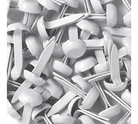 Bulk Buy: Doodlebug mini Brads 1/20,3 cm 25/Pkg giglio bianco brads-093 (6-pack)