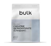 Bulk Creatina monoidrato Creapure, Frutti di Bosco, 500 g, 100 porzioni