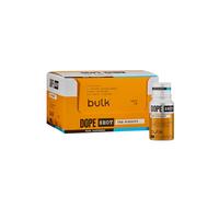 Bulk Dope Shots Bevanda pre-allenamento | Lampone Blu | Confezione da 12 shot da 60ml | 200mg Caffeina e 3,2g Beta-Alanina ad alta concentrazione | Supporta energia e focus in palestra