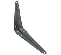 Bulk Hardware - Angoli per scaffale, stile londinese, 300 x 250 mm, 20 pezzi, colore: Grigio