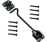 Bulk Hardware BH00015 Gancio Fermaporta, Nero