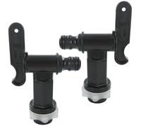 Bulk Hardware BH00133 Rubinetto per Barile di Raccolta Dell’Acqua, Set di 2 Pezzi