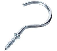 Bulk Hardware BH00161 Ganci per Tazze Cromati a Vite con Spalla, Set di 20 Pezzi