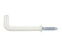 Merriway BH00169 Ganci a Squadra per Tazze a Vite con Spalla, Bianco, Set di 20 Pezzi