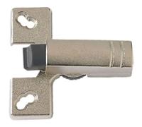Bulk Hardware BH00780 Ammortizzatore Regolabile di Chiusura per Sportelli, Lega di Zinco, Bianco