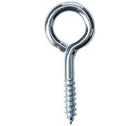 Bulk Hardware BH01145 Occhiello a Vite in Acciaio Zincato, Set di 25 Pezzi