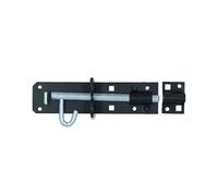 Bulk Hardware BH01738 Chiavistello Rinforzato Tipo 2A, 150 mm, Nero