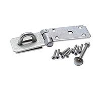 Bulk Hardware BH01757 Chiusura di Sicurezza Incernierata con Occhiello e Gancio