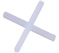 Bulk Hardware BH02010 Distanziatori in Plastica per Piastrelle, 4 mm, Bianco, Set di 3