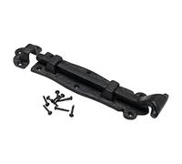 Bulk Hardware BH02029 Chiavistello Dritto in Stile Anticato, Montaggio di Superficie, Finitura Anticato, 150 mm, Nero Anticato