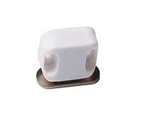 Bulk Hardware BH02301 Chiusura Magnetica per Ante di Armadi e Credenze, Forza di Trazione 5 Kg, 30 mm, Bianco, Set di 4