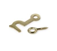 Bulk Hardware BH02302 Ganci e Occhielli Laterali per Cornici di Quadri, Set di 6 Pezzi