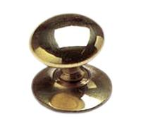 Bulk Hardware BH02554 Pomello per Ante di Armadi e Credenze in Stile Vittoriano, Ottone Lucido, 32 mm