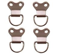 Bulk Hardware BH02741 Anello a D per Appendere Quadri, Set di 10 Pezzi