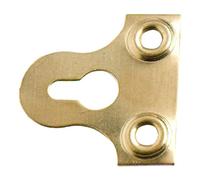 Bulk Hardware BH02759 Piastrina con Asola per Appendere Quadri, Set di 25 Pezzi