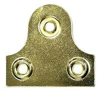 Bulk Hardware BH02760 Piastrina con Foro Tondo per Appendere Quadri, Set di 10 Pezzi