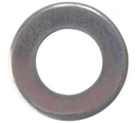 Bulk Hardware BH02763 Rondella Piana in Acciaio, Interno M12, 12 m, Bianco, Set di 20