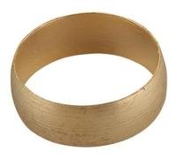 Bulk Hardware BH02892 Olive in Ottone per Raccordi a Compressione, 22 mm, Bianco, Set di 10