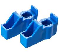 Bulk Hardware BH02984 Maniglia di Ricambio per Rubinetto d'Intercettazione Lavatrice, Blu, Set di 2