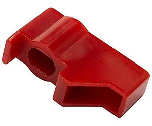 Bulk Hardware BH02985 Maniglia di Ricambio per Rubinetto d'Intercettazione Lavatrice, Rosso, Set di 2