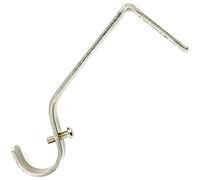 Bulk Hardware BH03237 Staffa di Supporto a Parete per Bastone per Tende, Set di 2 Pezzi