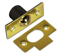 Bulk Hardware BH03558 Chiusura a Sfera per Ante di Armadi e Credenze, Bianco, Set di 2