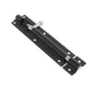 Bulk Hardware BH03601 Chiavistello Laccato, 200 mm, Nero